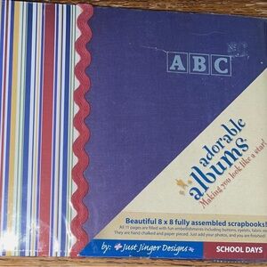 Adorable Albums - School Days Scrapbook
